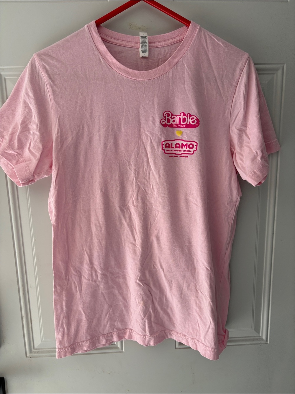 Barbie x Alamo Pink Logo Tee